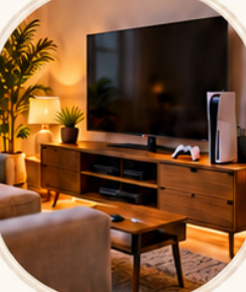 Télévision et équipements du salon